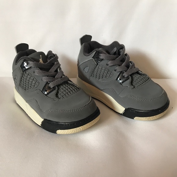jordan 4 cool grey toddler